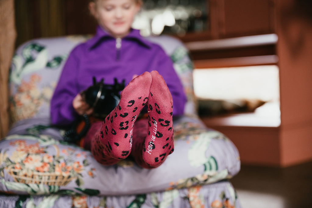 Tight | Purple Leopard AOP