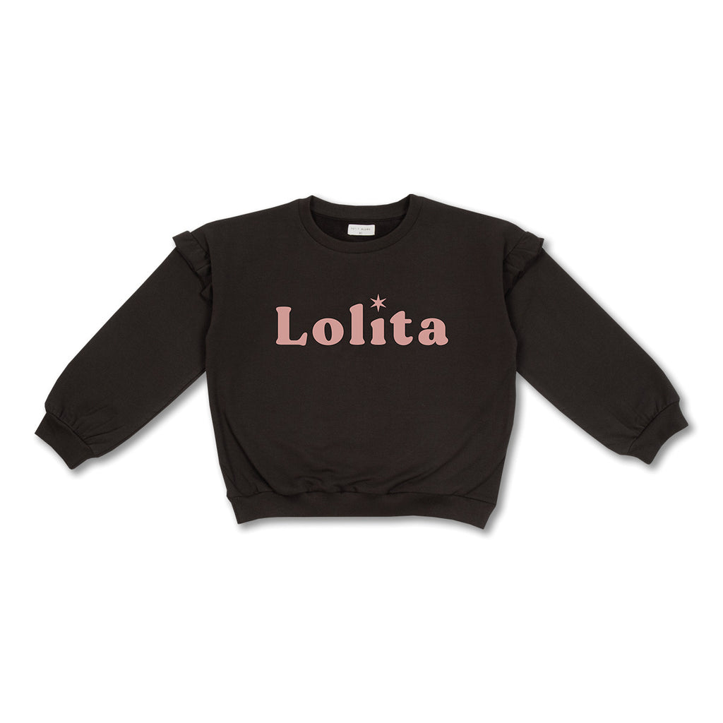 Pullover Rüsche "Lolita" | Pirat Schwarz
