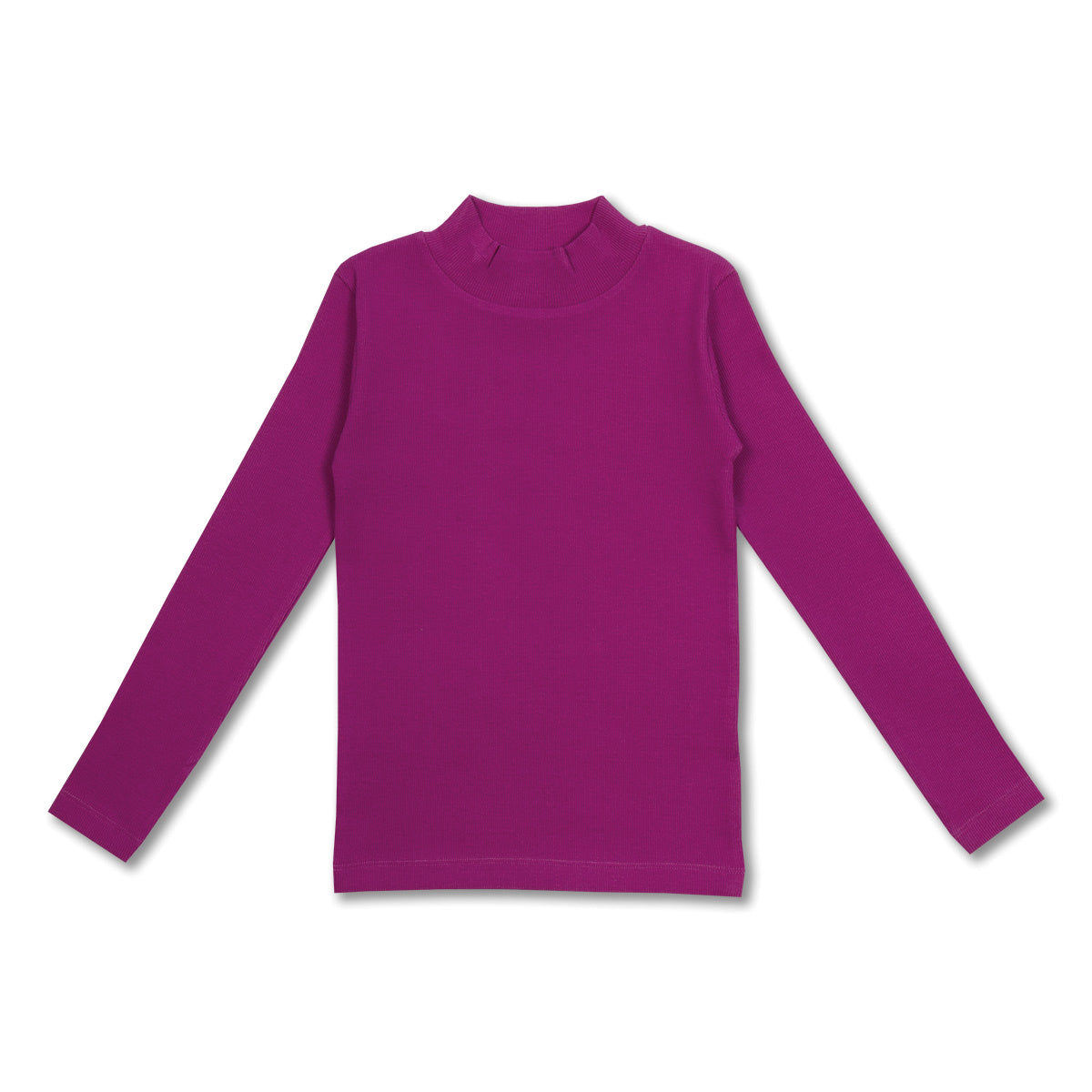 Rib Turtle Neck | Violet