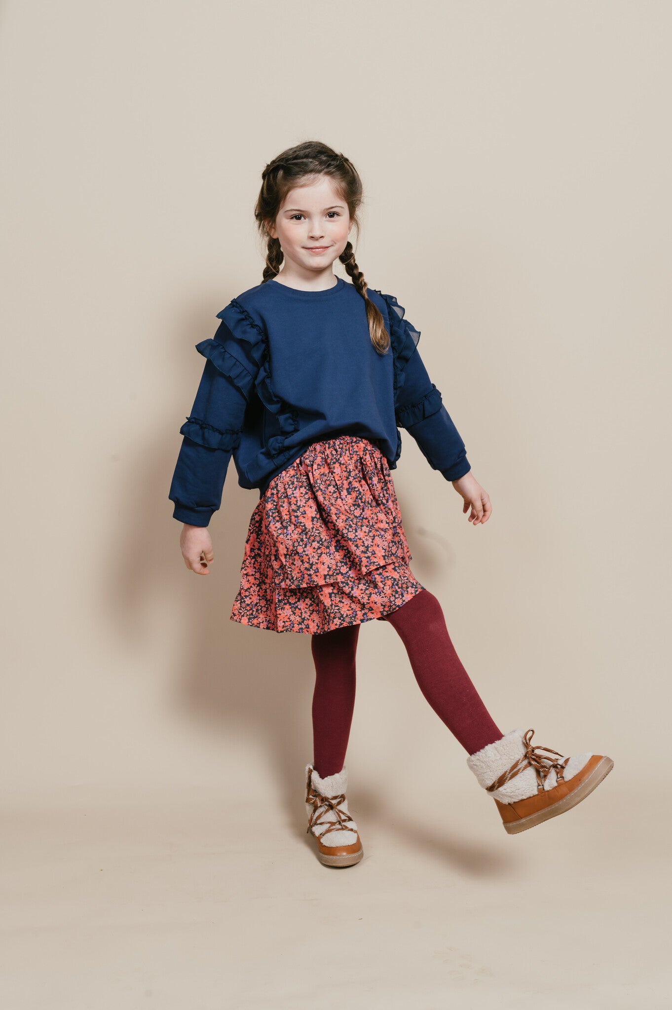 Romantic Ruffle Sweater | Naval Acedemy