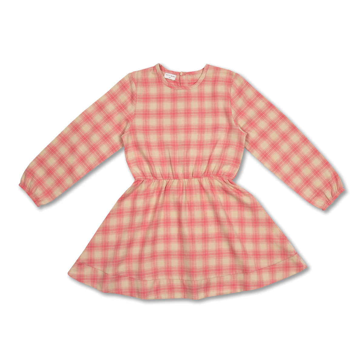 Swing Dress | Check Rosette