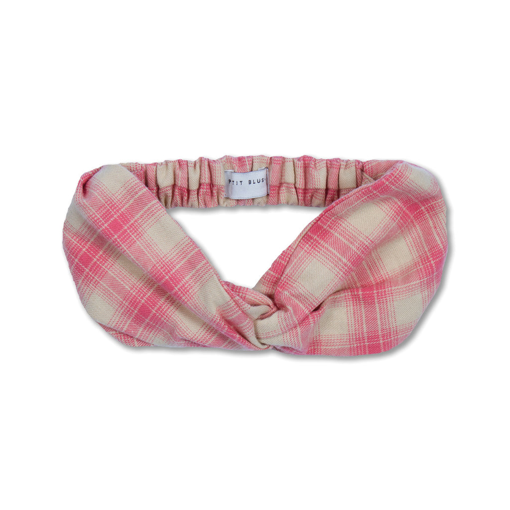 Twisted Headband | Check Rosette