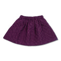 Padded  Skirt | Iconic Purple