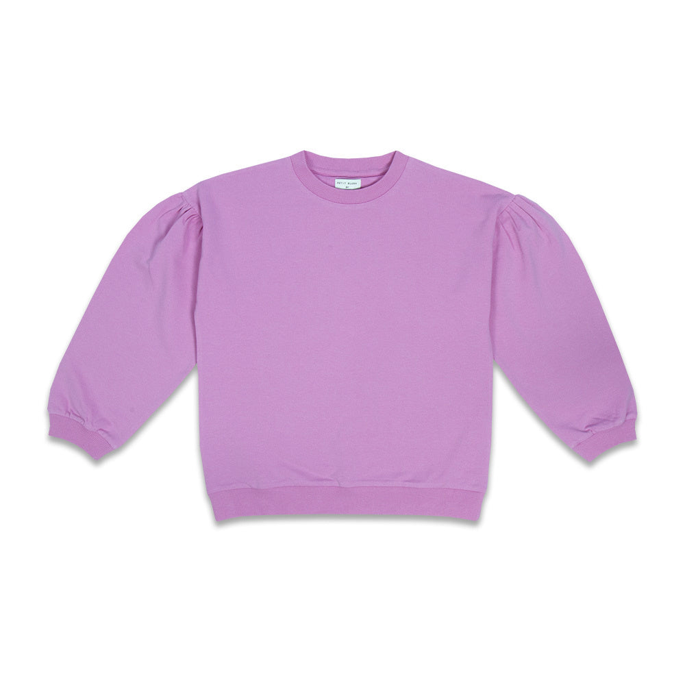 Lois Ballonpullover | Blasses Stiefmütterchen
