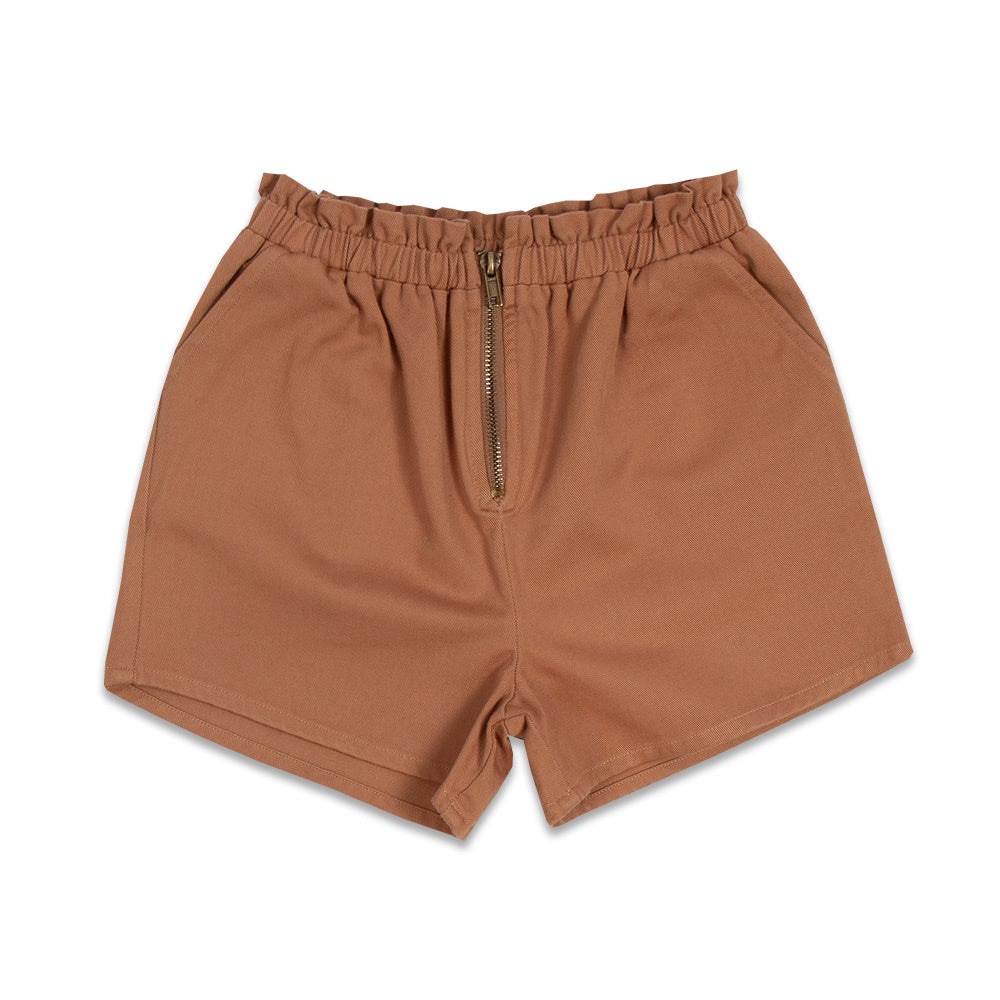 High Waist Short | Camel