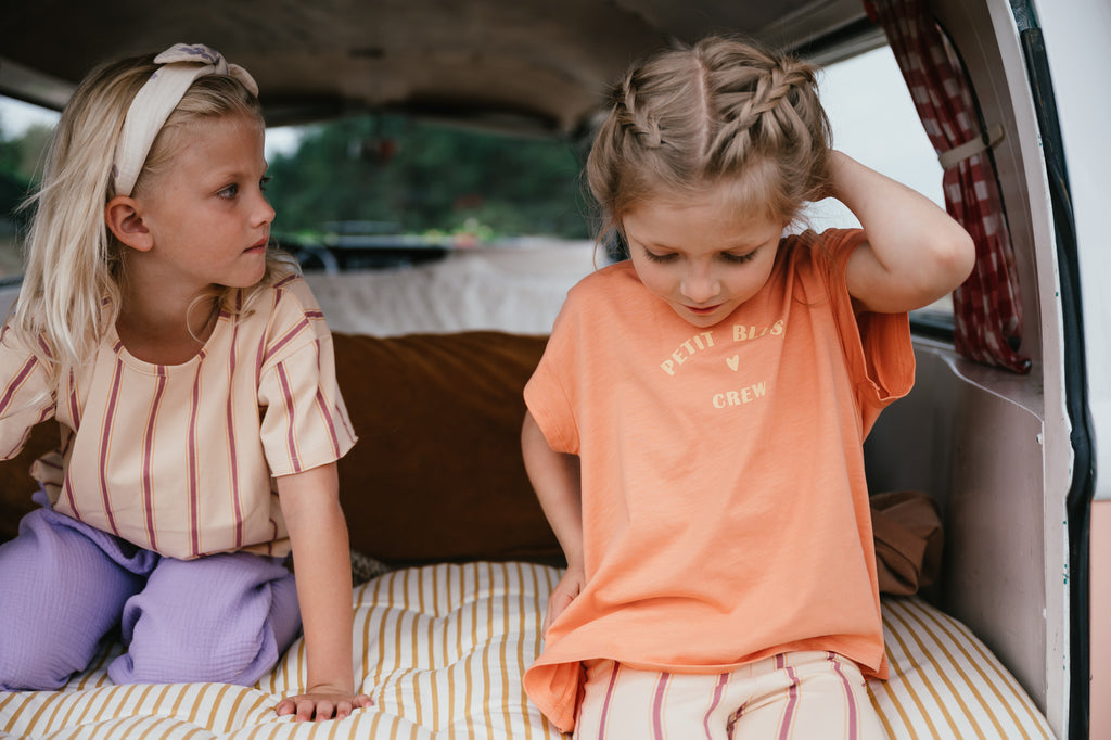 Petit Blush Crew Tee | Canyon Sunset