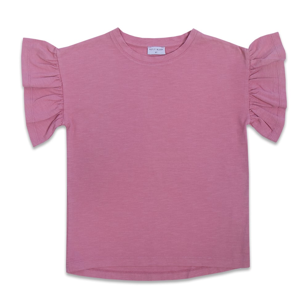 Bella Ruffle Tee | Foxclove