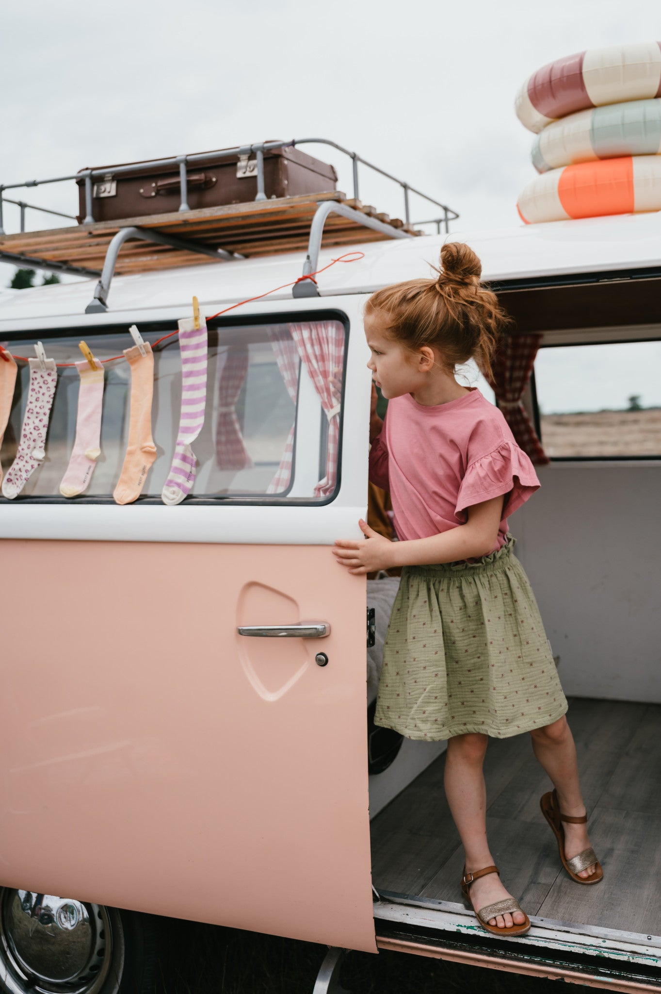 Jazz Minirock | Sterne Lila AOP