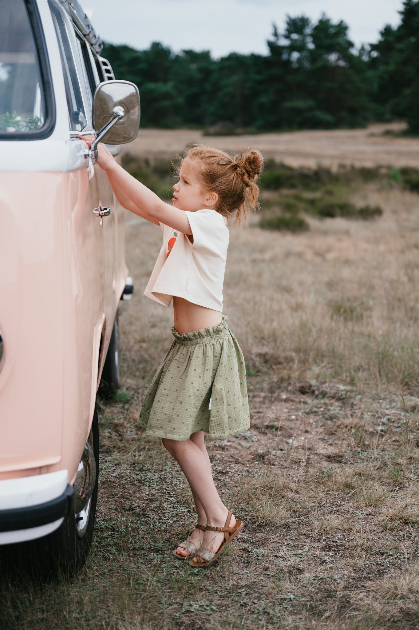 Jazz Mini Skirt | Stars Purple AOP