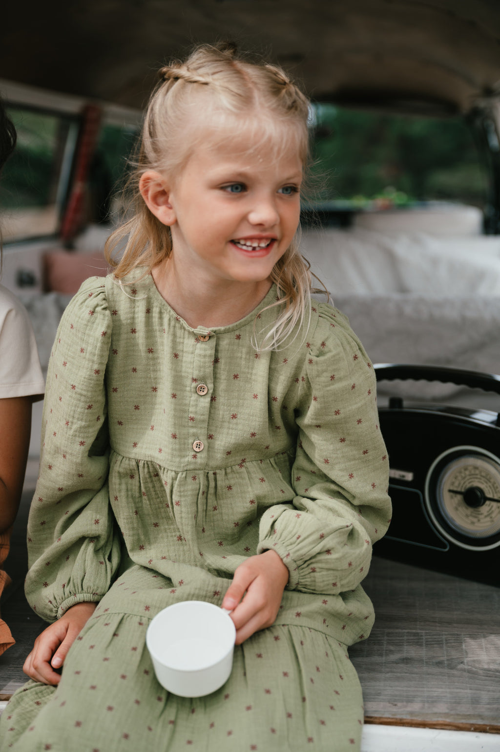 Lolita Kleid | Sterne Lila AOP