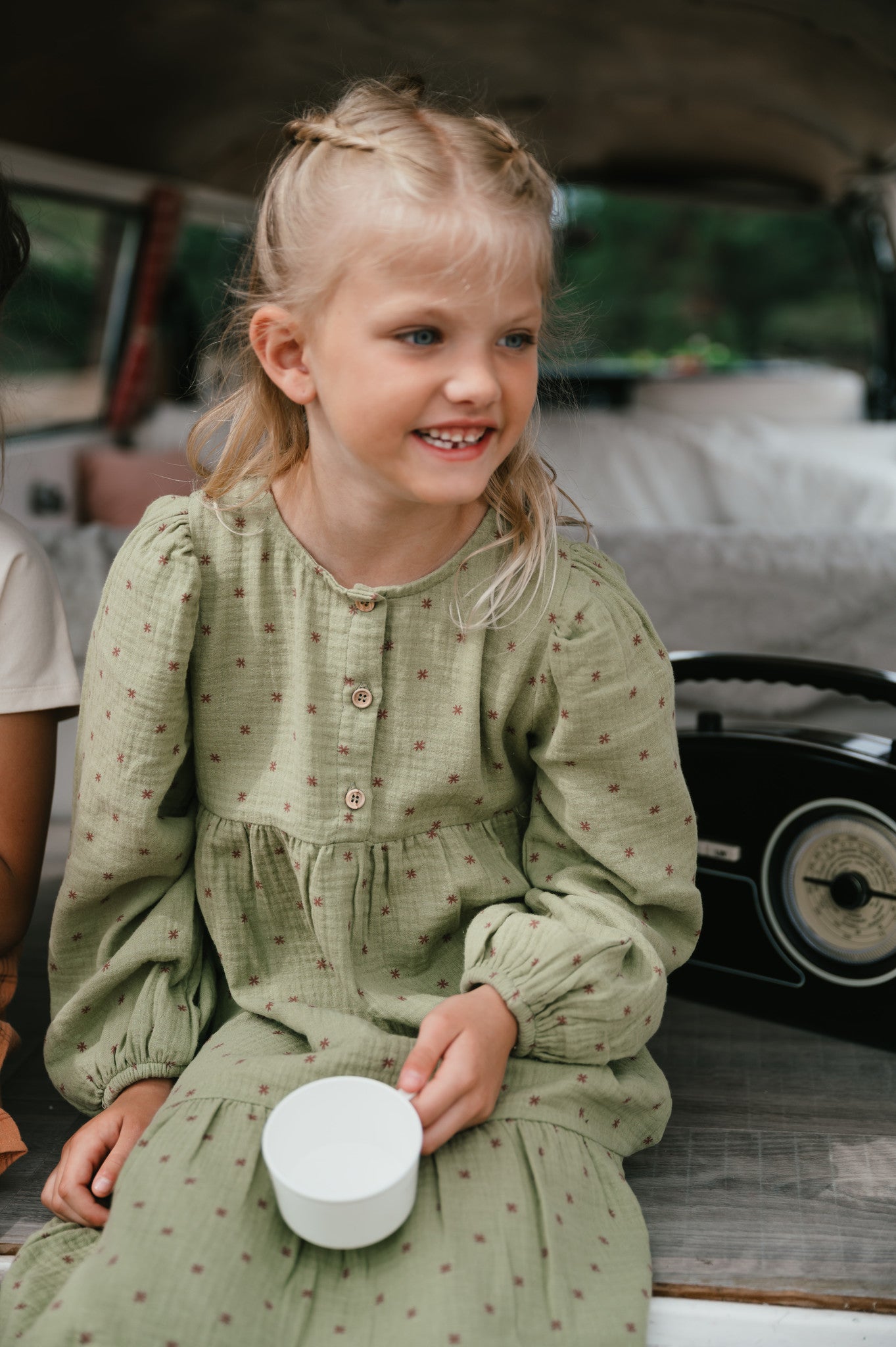 Lolita Kleid | Sterne Lila AOP