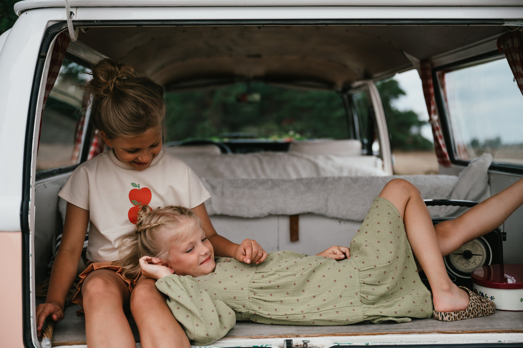 Lolita Kleid | Sterne Lila AOP