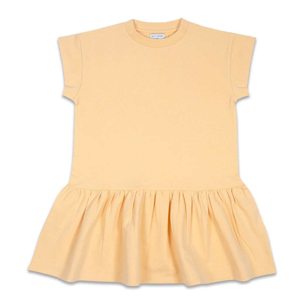 Sweat Dress Joie De Vivre | Apricot Sherbet