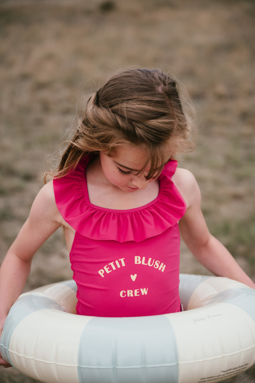 Swimsuit Petit Blush Crew | Rhubarb