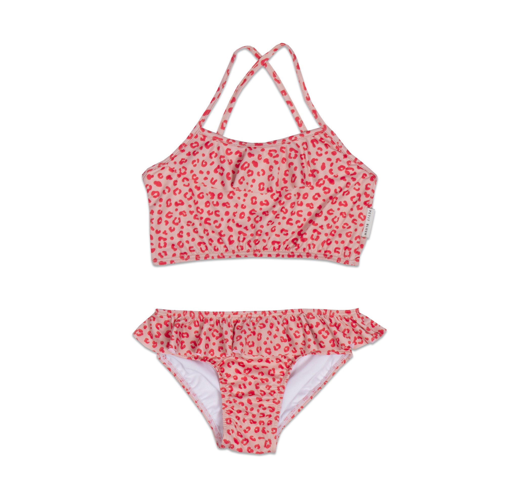 Rüschenbikini | Happy Leopard AOP