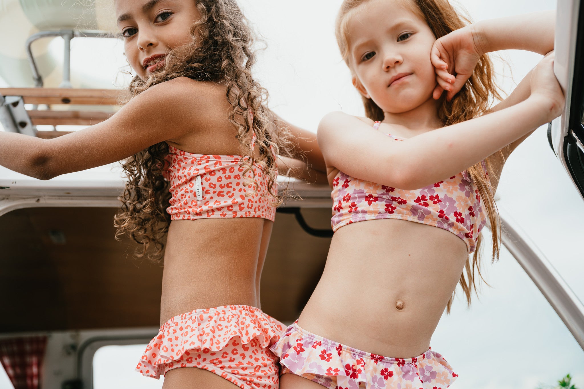 Rüschenbikini | Happy Leopard AOP