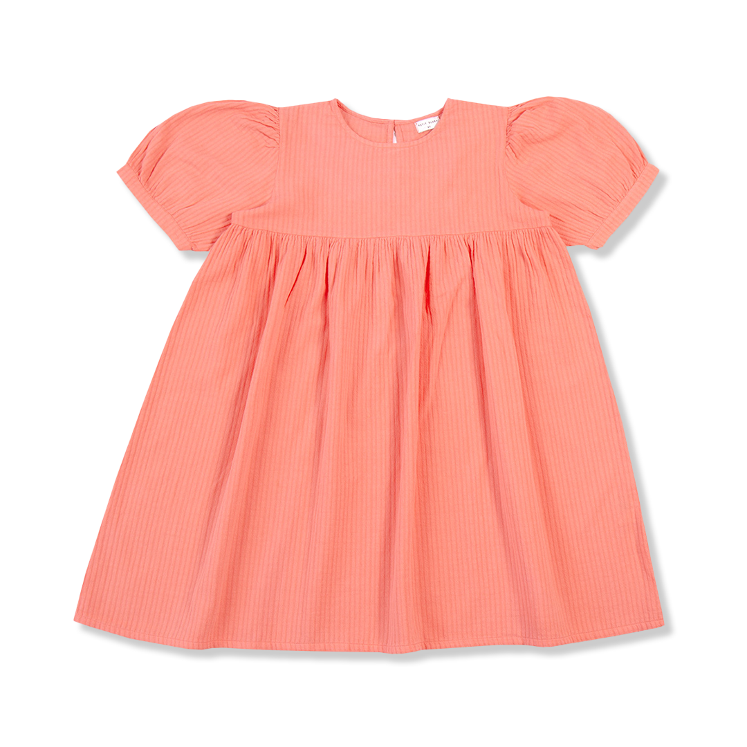 Puff Sleeve Dress | Shell Pink