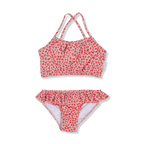 Ruffle Bikini | Happy Leopard AOP