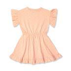 Ruffle Dress | Mini Stars AOP