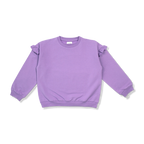 Ruffle Sweater | English Lavender