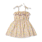 Summer Ruffle Dress | Flowers AOP