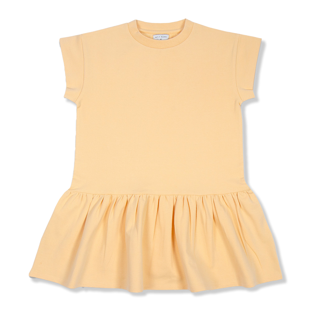 Sweat Dress Joie De Vivre | Apricot Sherbet