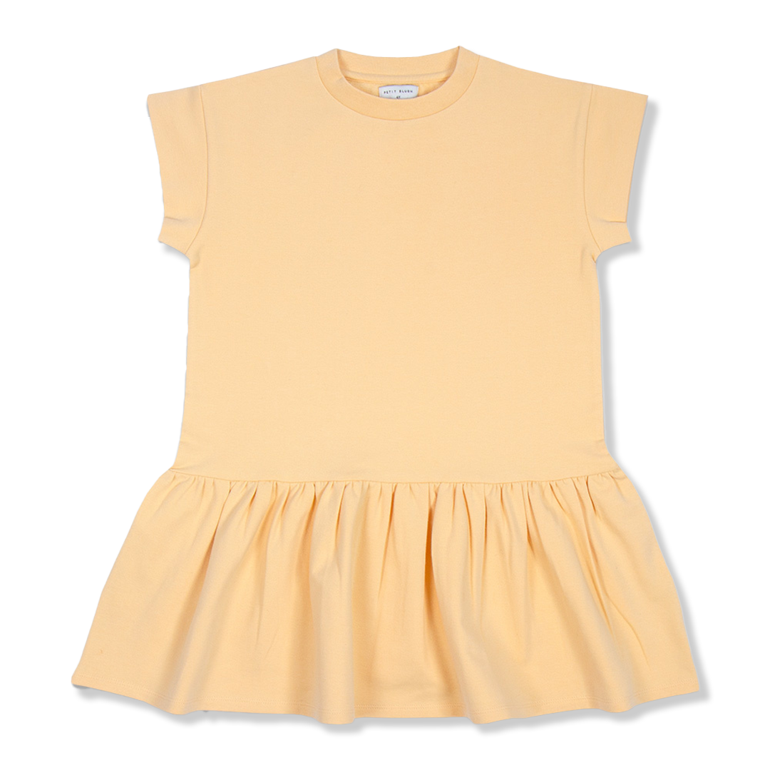 Sweat Dress Joie De Vivre | Apricot Sherbet