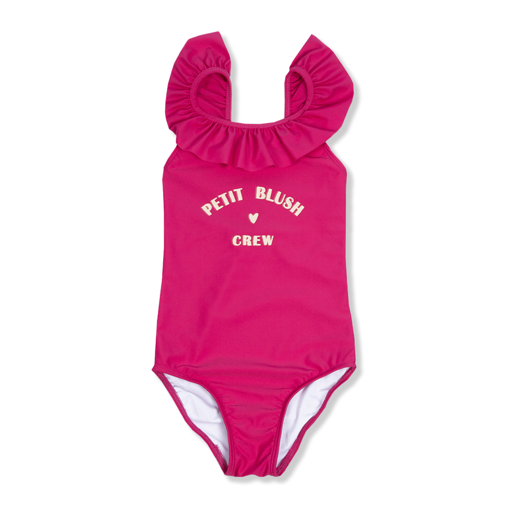 Swimsuit Petit Blush Crew | Rhubarb