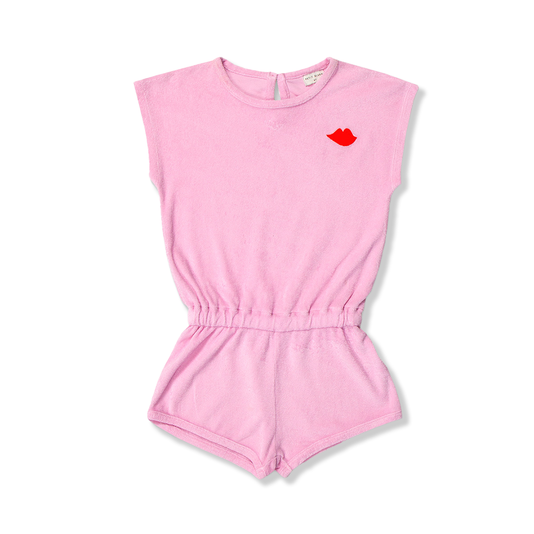 Towel Jumpsuit | Pastel Lavender