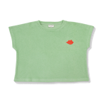 Towel "KISS" Tee | Quiet Green