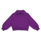 Zipper Sweater | Purple Dream